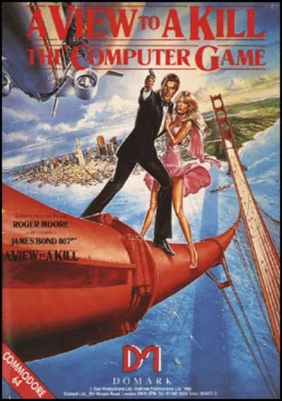 The cover of the game «007 - A View to a Kill (E)»