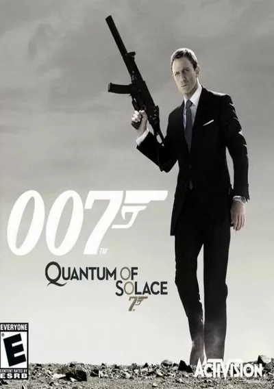 The cover of the game «007 - Quantum Of Solace»