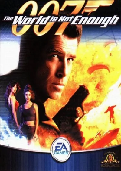 The cover of the game «007 - The World Is Not Enough»