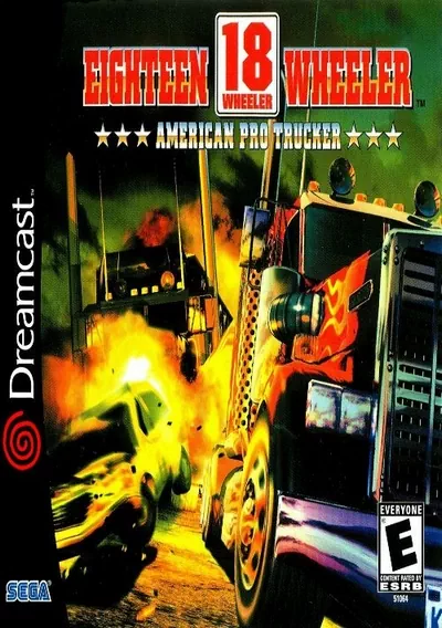 The cover of the game «18 Wheeler American Pro Trucker»