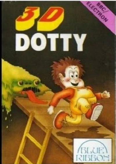 The cover of the game «3D Dotty (1987)(Blue Ribbon - Superior)[h TSTH][bootfile]»