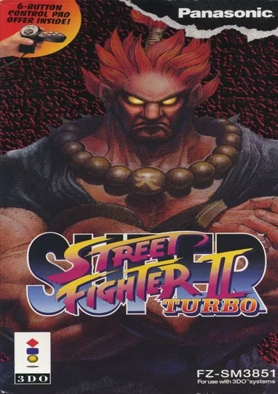 The cover of the game «Super Street Fighter II Turbo»