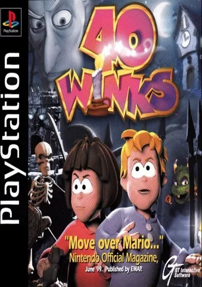 The cover of the game «40 Winks [SLUS-00874]»