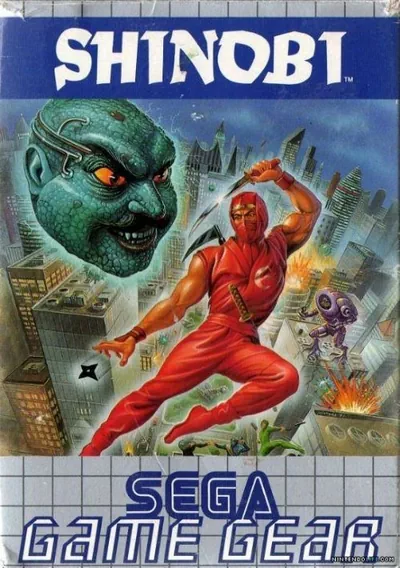 The cover of the game «GG Shinobi»