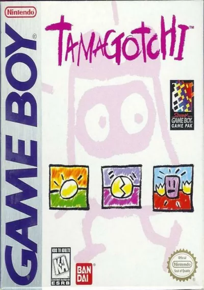 The cover of the game «Tamagotchi»