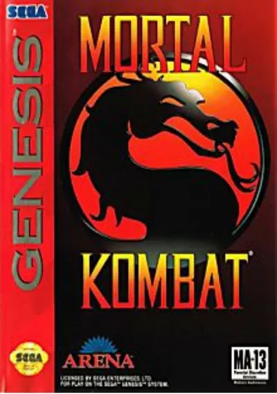 The cover of the game «Mortal Combat»