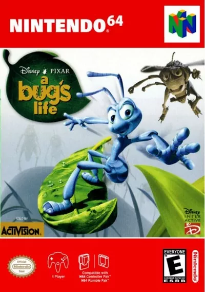 The cover of the game «A Bug's Life (Italy)»