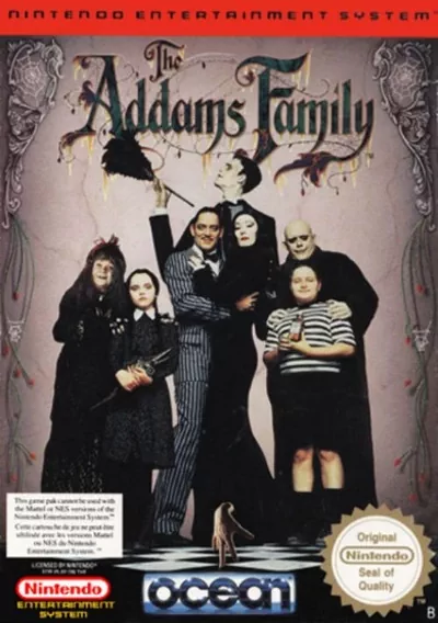 The cover of the game «Addams Family, The»