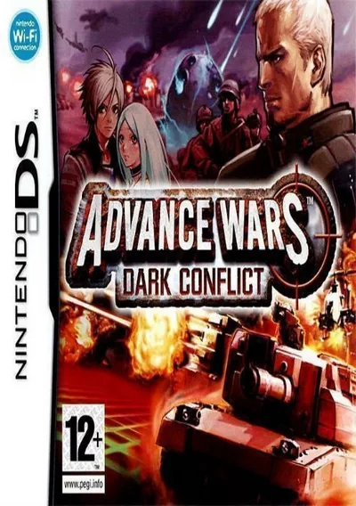 The cover of the game «Advance Wars - Dark Conflict (E)»