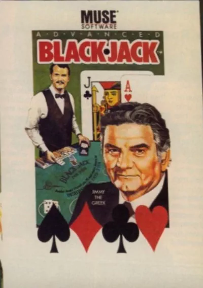 The cover of the game «Advanced Blackjack»