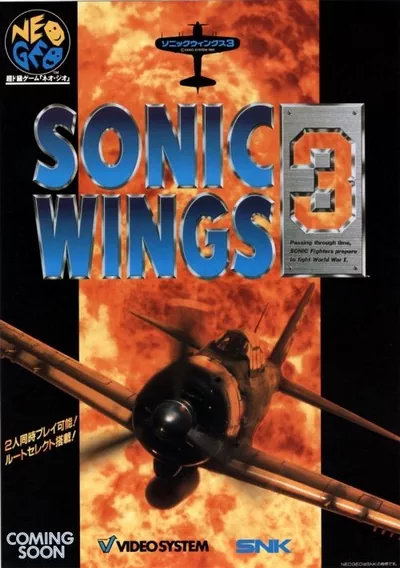 The cover of the game «Aero Fighters 3 / Sonic Wings 3»