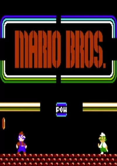 The cover of the game «Afro Mario Bros (Mario Bros Hack)»