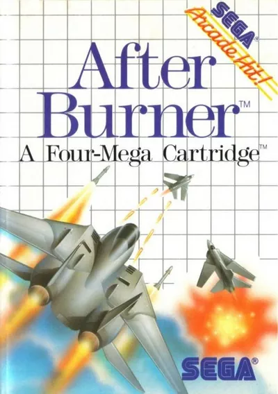 The cover of the game «After Burner»