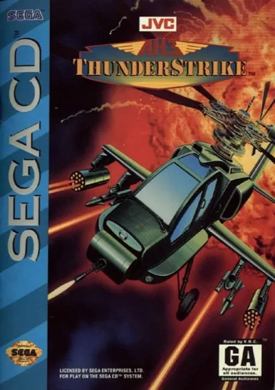 The cover of the game «AH-3 Thunderstrike (U)»