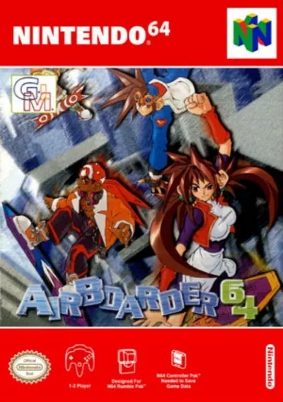 The cover of the game «Air Boarder 64 (J)»