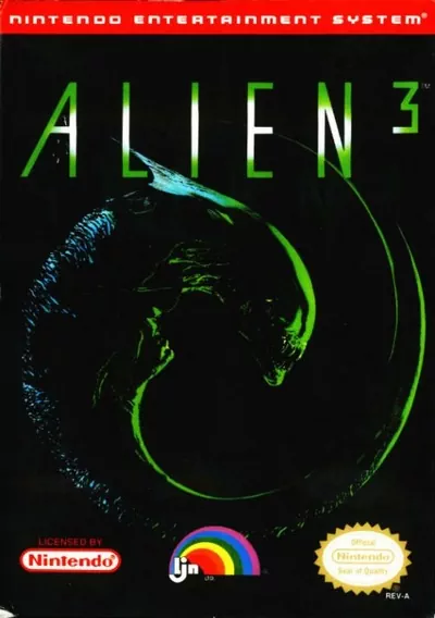 The cover of the game «Alien 3»