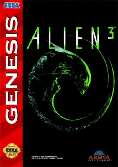 The cover of the game «Alien 3 (JUE)»