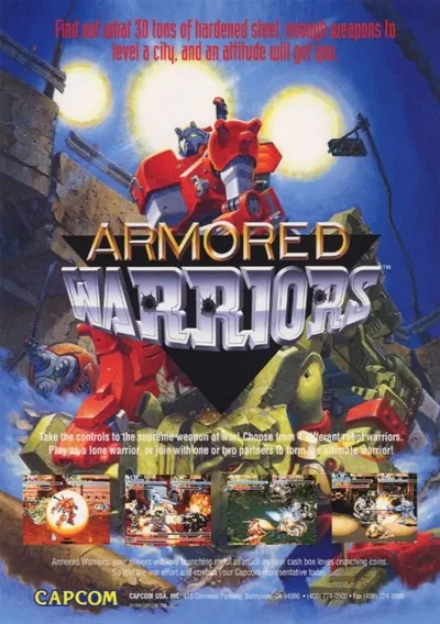 The cover of the game «Armored Warriors (Euro 941024)»