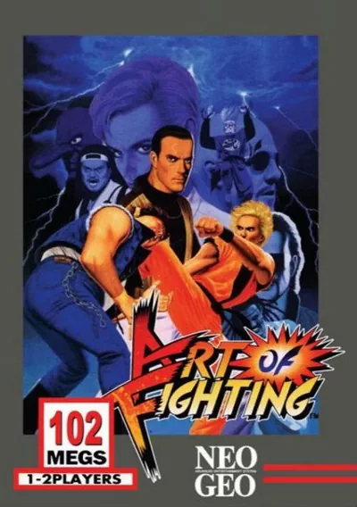 The cover of the game «Art of Fighting»