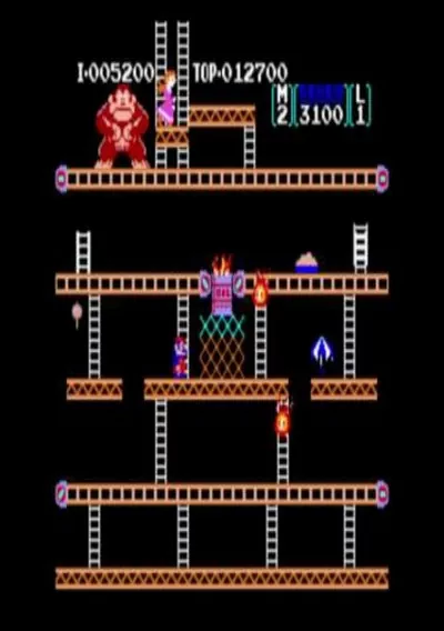 The cover of the game «AS - Donkey Kong (NES Hack)»