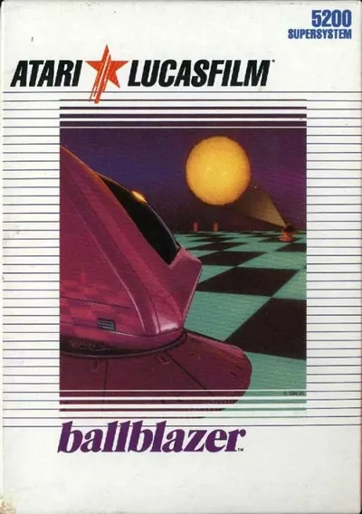 The cover of the game «Ballblazer (1984) (Atari-Lucasfilm Games)»