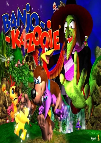 The cover of the game «Banjo-Kazooie»