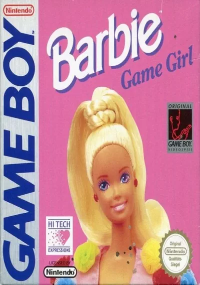 The cover of the game «Barbie - Game Girl»