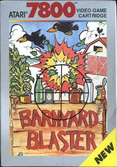 The cover of the game «Barnyard Blaster»