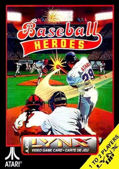 The cover of the game «Baseball Heroes (USA, Europe) [b]»