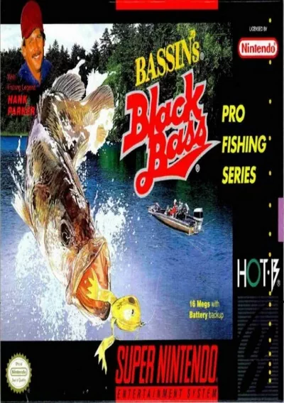 The cover of the game «Bassins' Black Bass»