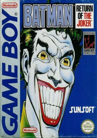 The cover of the game «Batman - Return Of The Joker»