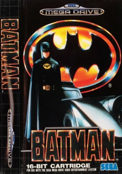 The cover of the game «Batman»