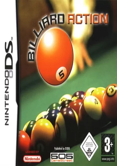 The cover of the game «Billiard Action (E)(Trashman)»