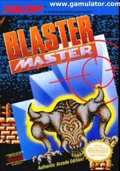 The cover of the game «Blaster Master»