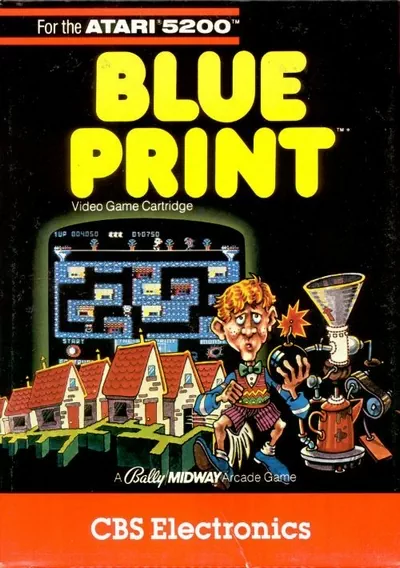 The cover of the game «Blueprint (1982) (CBS)»