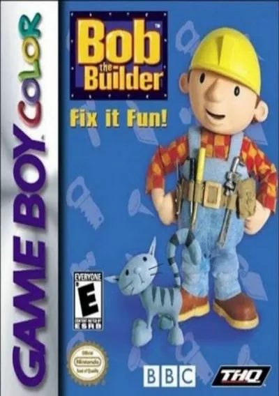 The cover of the game «Bob The Builder - Fix It Fun!»