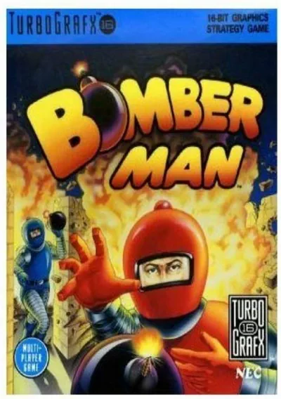 The cover of the game «Bomberman»