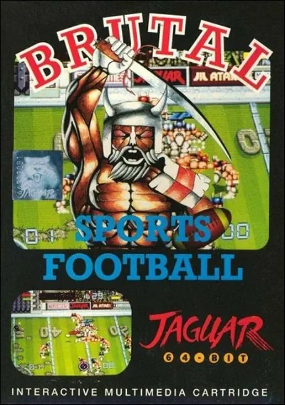 The cover of the game «Brutal Sports Football»