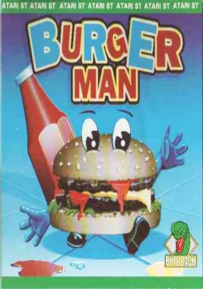 The cover of the game «Burger Man»