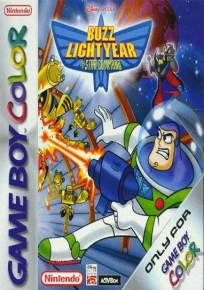 The cover of the game «Buzz Lightyear Of Star Command»