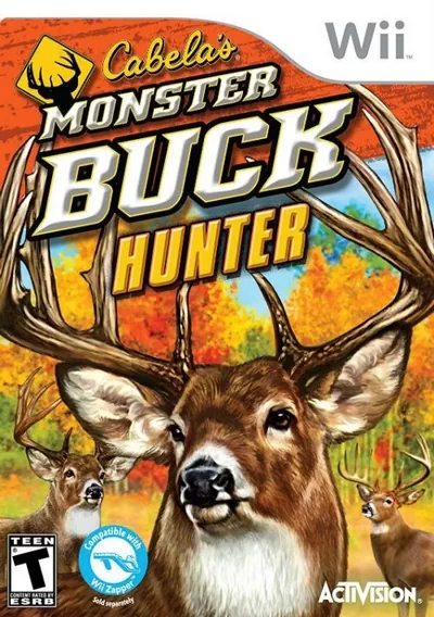 The cover of the game «Cabela's Monster Buck Hunter»