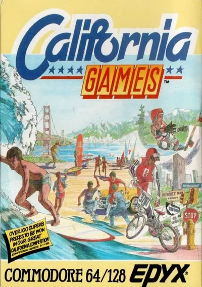 The cover of the game «California Games (E)»