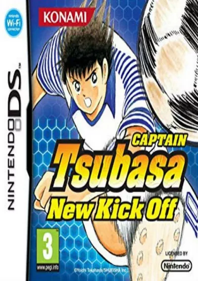 The cover of the game «Captain Tsubasa - New Kick Off (EU)»