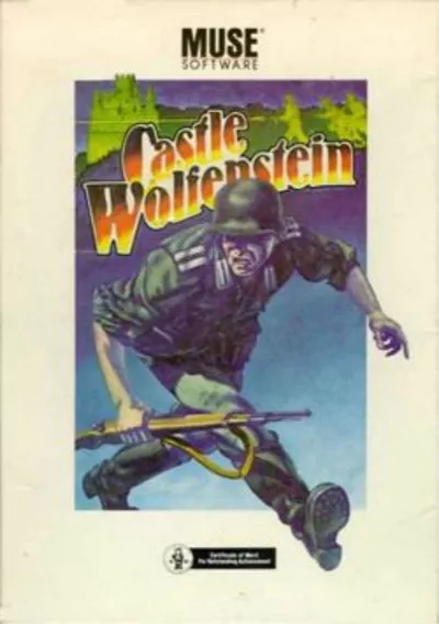 The cover of the game «Castle Wolfenstein»