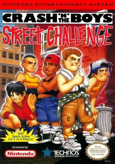 The cover of the game «Crash'n The Boys Street Challenge»