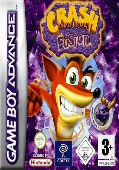 The cover of the game «Crash Bandicoot Fusion (EU)»