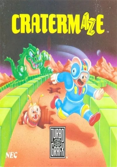 The cover of the game «Cratermaze»