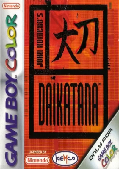 The cover of the game «Daikatana (J)»