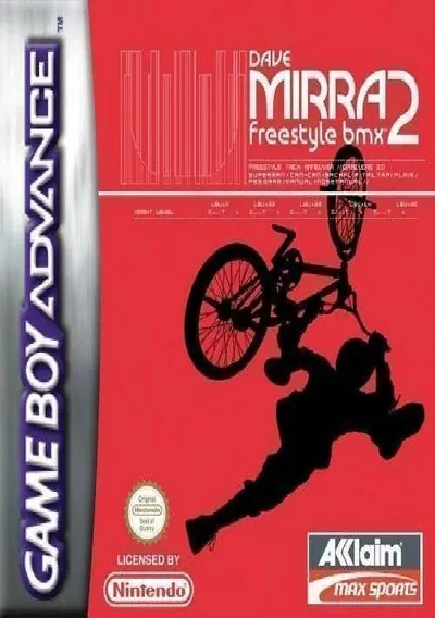 The cover of the game «Dave Mirra Freestyle BMX 2 (Rocket) (E)»