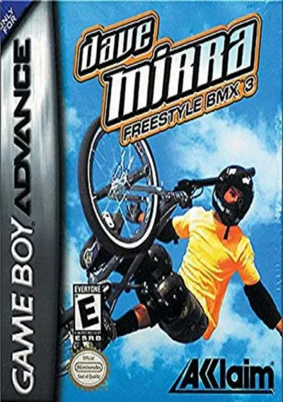 The cover of the game «Dave Mirra - Freestyle BMX 3»